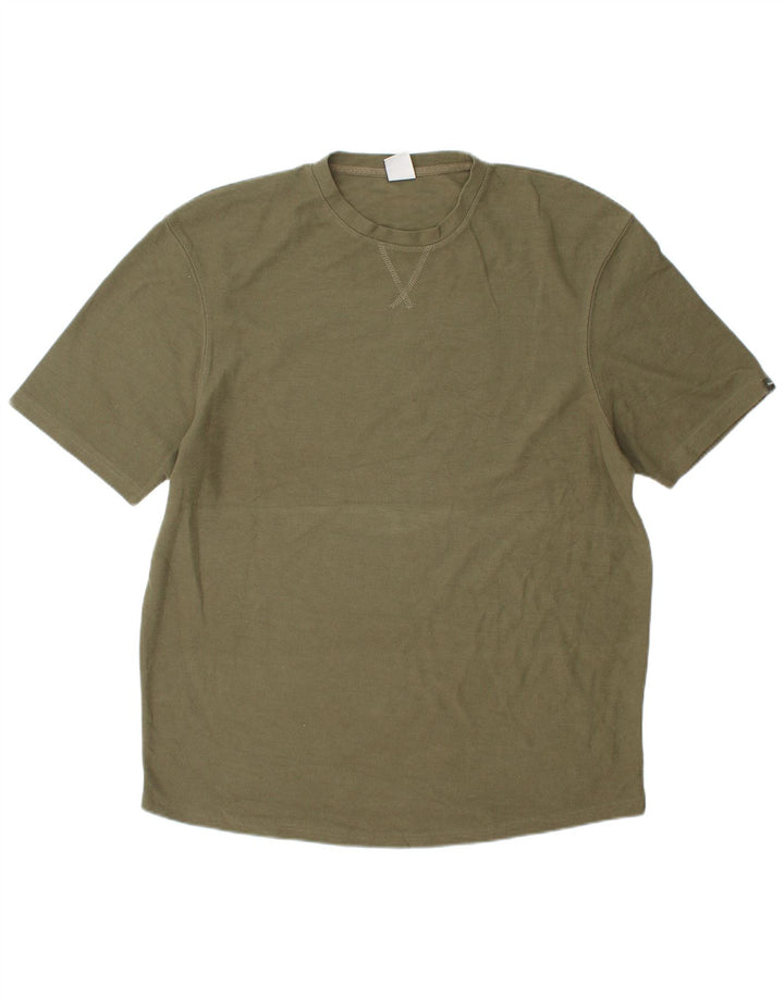 Zara Herre T-Shirt Top XL Khaki