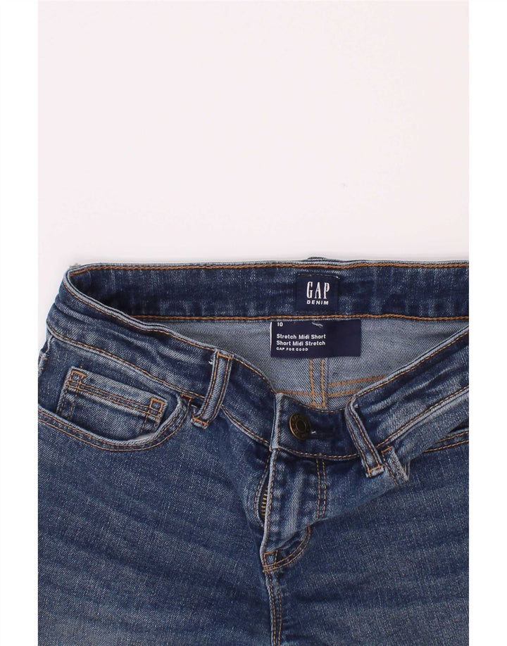 Gap Boys Denim Shorts 9-10 Years W24 Blue Cotton