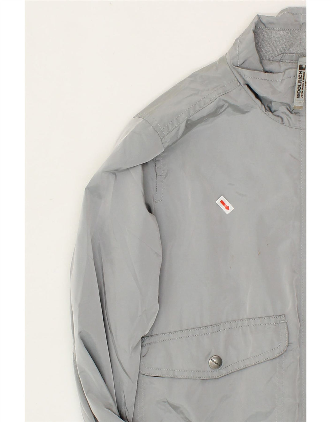 WOOLRICH Boys Bomber Jacket 9-10 Years Grey Polyester Vintage Woolrich and Second-Hand Woolrich from Messina Hembry 