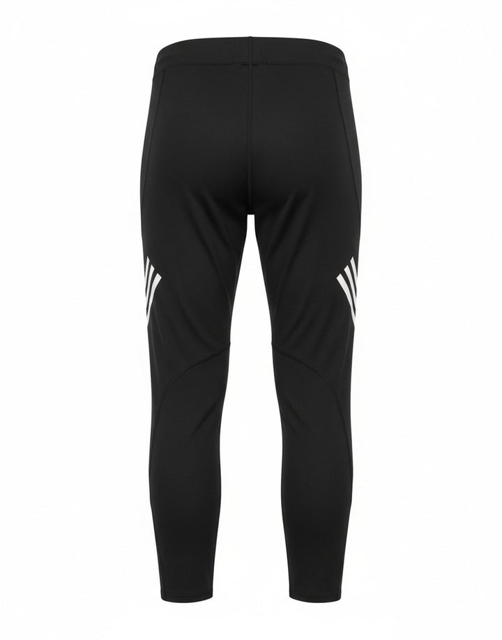 Adidas Womens Climacool Graphic Leggings UK 16 Large  Black Polyester
