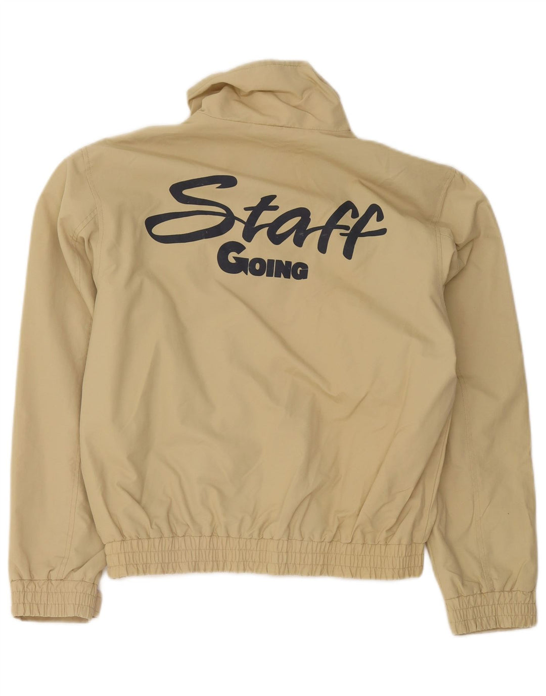 Jaqueta masculina Sailmakers Graphic Bomber UK 34 XS Bege Poliamida