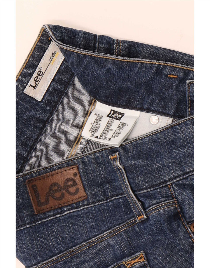Lee Womens Coral Bootcut Jeans W27 L33 Blue Cotton