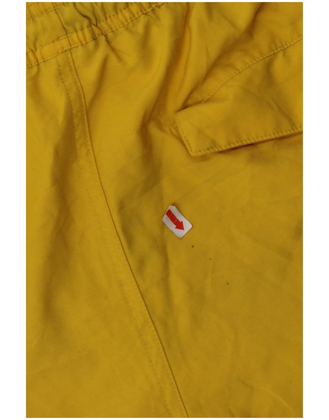 ADIDAS Mens Graphic Swimming Shorts Medium  Yellow Polyester