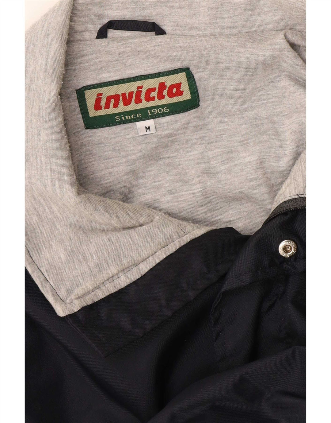 Invicta Mens Windbreaker Jacket UK 38 Medium Navy Blue