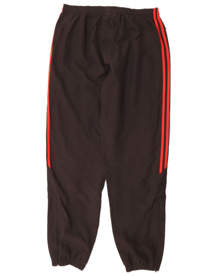 Adidas Mens Tracksuit Trousers Joggers Large Black Polyester