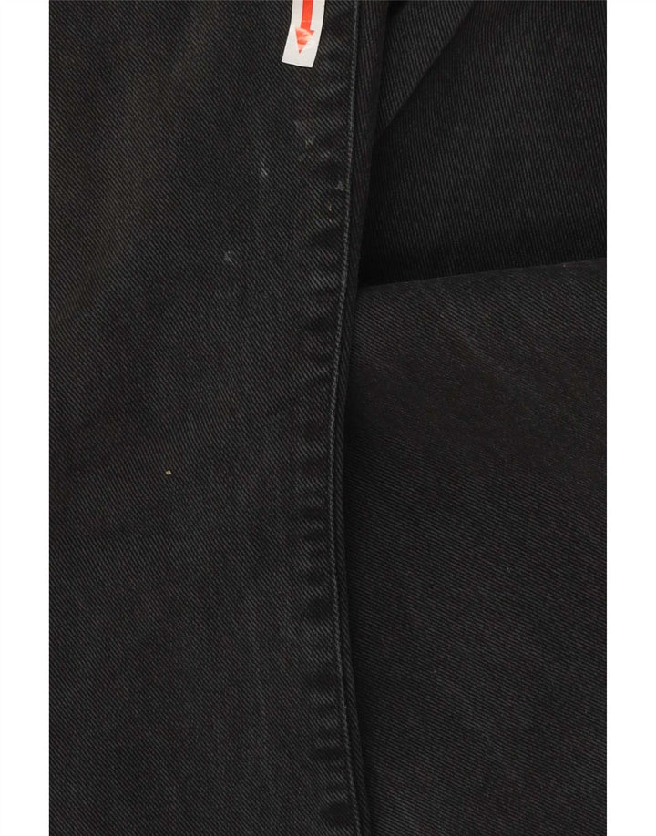 Armani Jeans Mens Straight W34 L32 Black Cotton