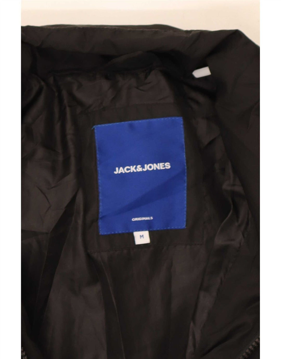 Jack & Jones Polstret Herrejakke UK 38 Medium Sort Polyester