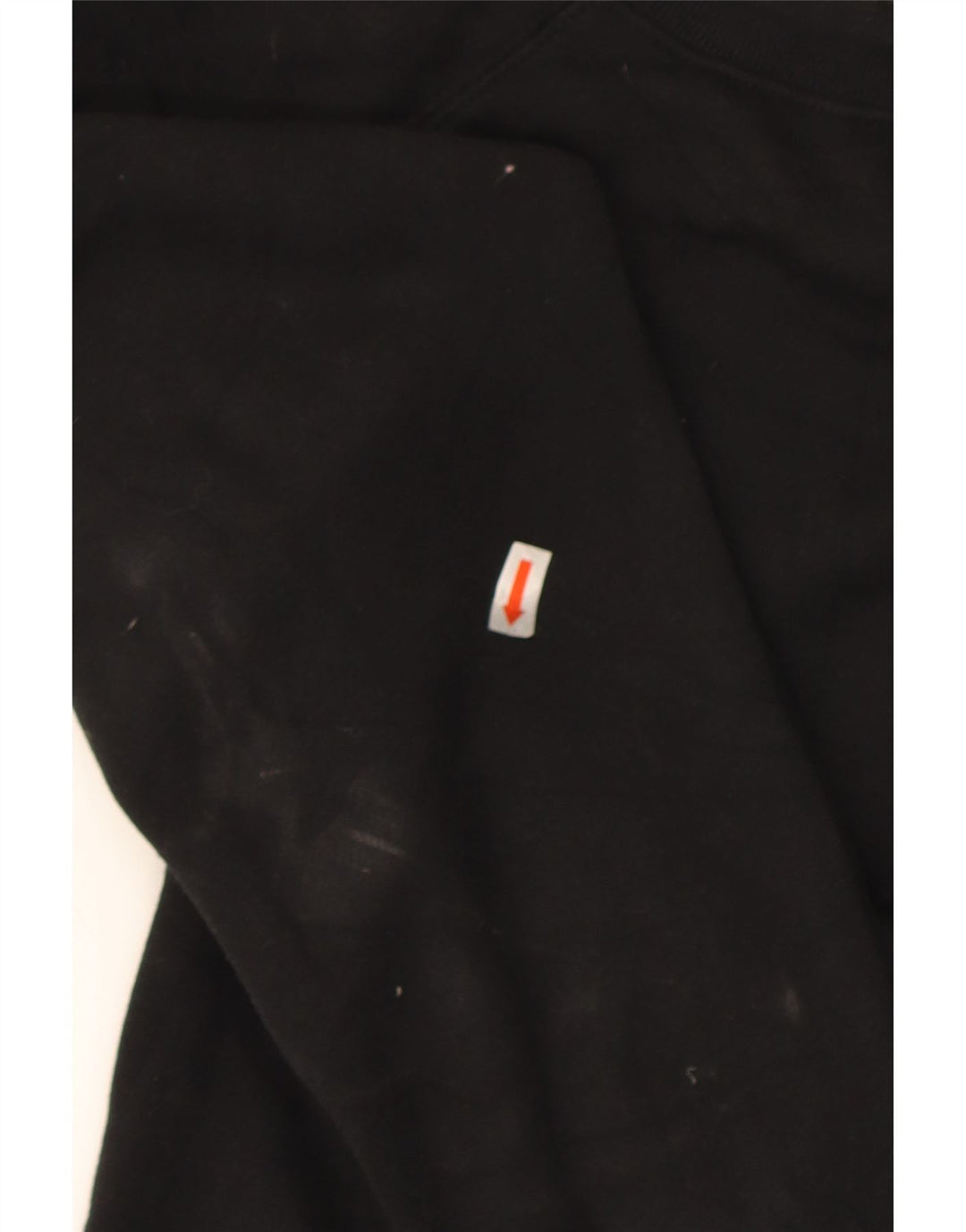 J. CREW Womens Sweatshirt Jumper UK 12 Medium Black Cotton Vintage J. Crew and Second-Hand J. Crew from Messina Hembry 