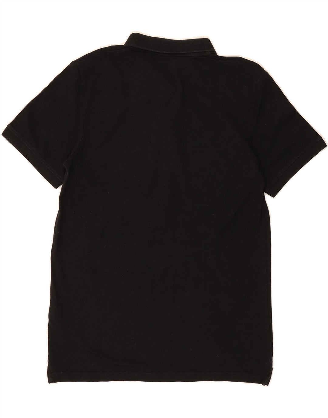 JACK & JONES Mens Polo Shirt Medium Black Cotton Vintage Jack & Jones and Second-Hand Jack & Jones from Messina Hembry 