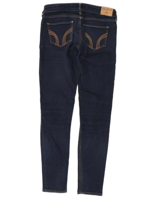 Hollister Dame Skinny Jeans US 5 Small W27 L31 Marineblå Bomuld