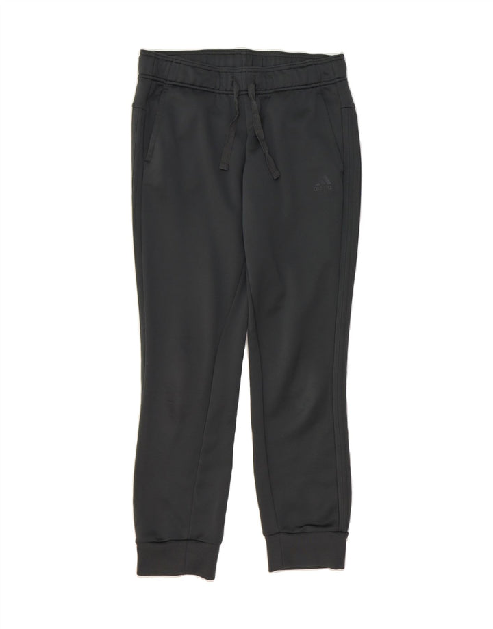 ADIDAS Womens Tracksuit Trousers Joggers UK 12/14 Medium  Grey Polyester Vintage Adidas and Second-Hand Adidas from Messina Hembry 