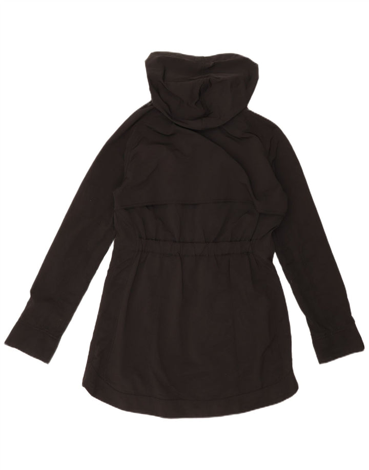 Ted Baker Womens Hooded Oversized Parka Jacket Size 1 XS Black Polyester
