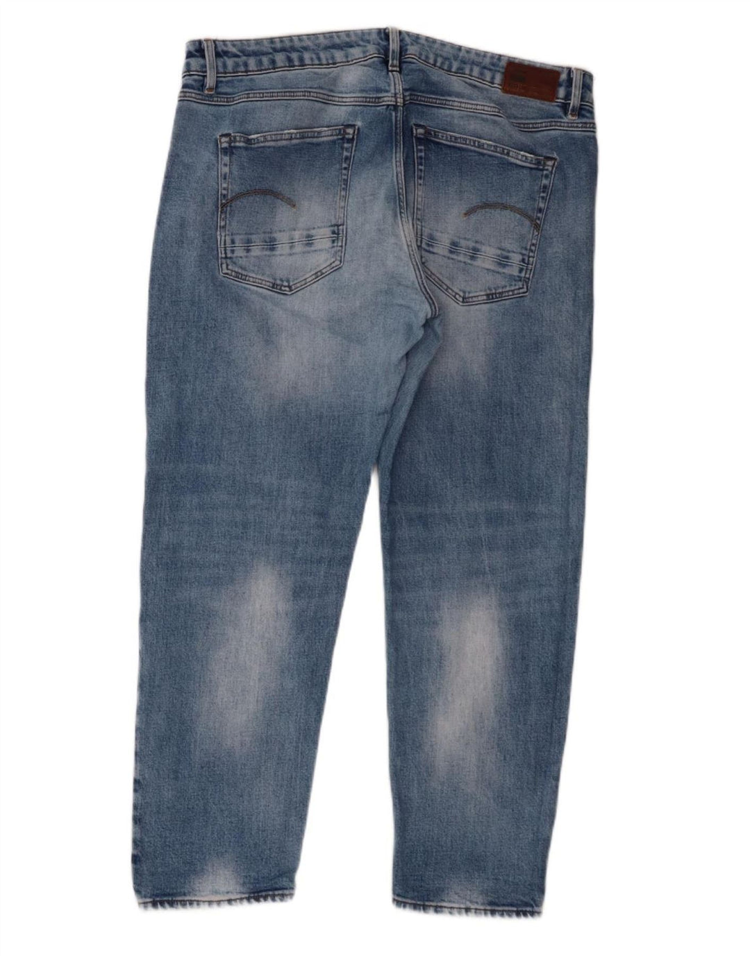 G-Star Mens Straight Jeans W32 L27 Blue Cotton