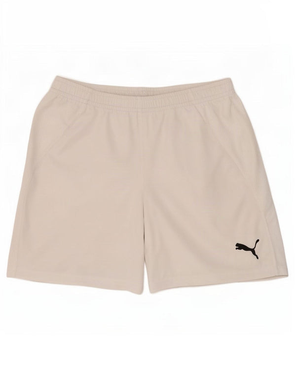 Puma Mens Sport Shorts Large White