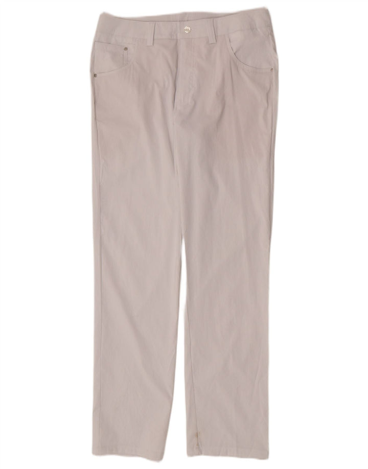 Puma Pantalon droit décontracté pour homme W32 L32 Blanc Polyester