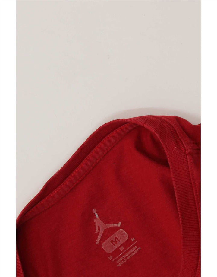 Jordan Mens Air Graphic T-Shirt Top Medium Red