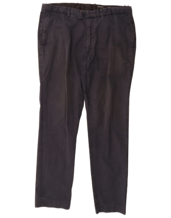 Pantaloni chino slim fit autografi da uomo Marks & Spencer W36 L31 blu navy