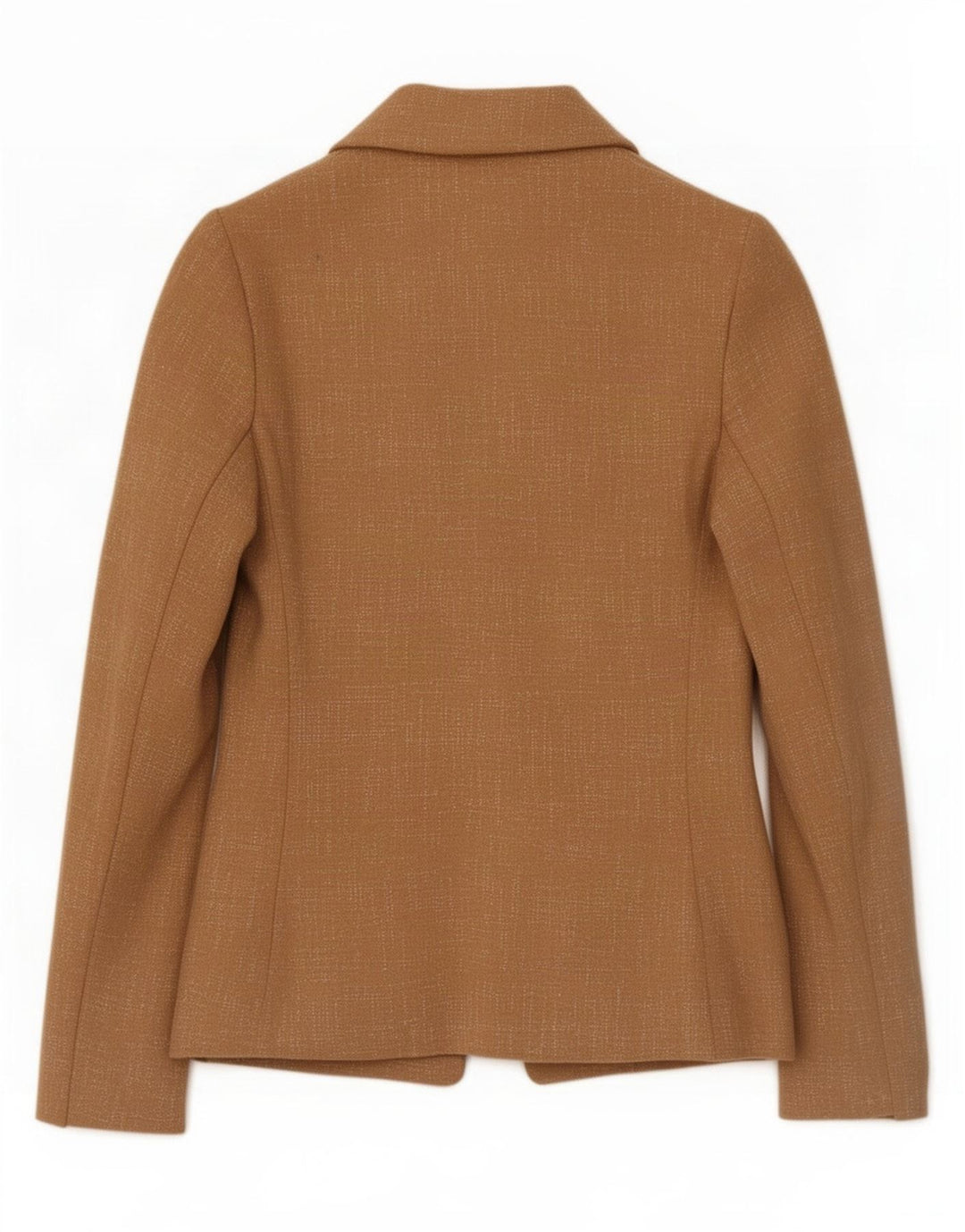 Marks & Spencer Veste blazer surdimensionnée pour femme UK 10 Petit beige moucheté