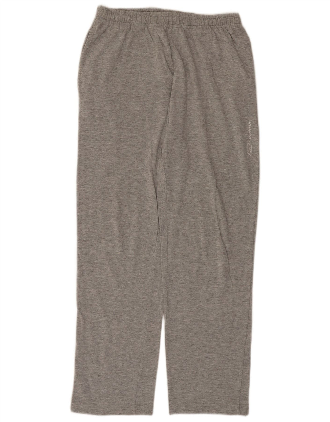 Reebok Mens Tracksuit Trousers Small Grey Flecked Cotton