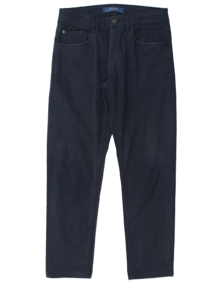 Zara Mens Slim Jeans EU 40 Medium W31 L29 Navy Blue
