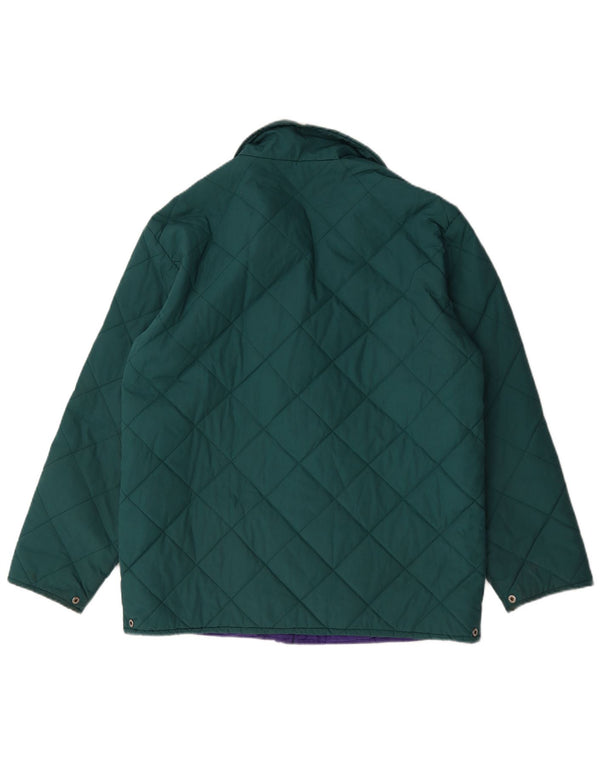 Muška prošivena jakna Fila UK 42 XL zelena