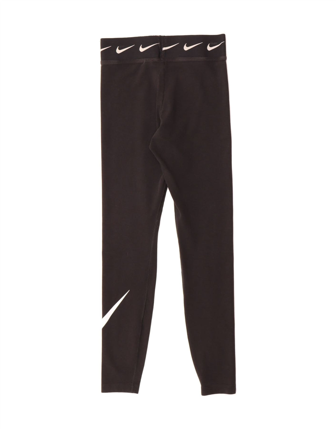 NIKE Womens Graphic Leggings UK 8 Small  Black Vintage Nike and Second-Hand Nike from Messina Hembry 