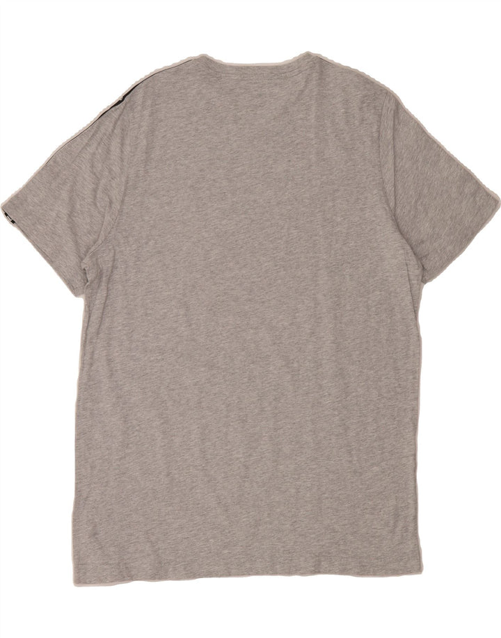 PUMA Mens Graphic T-Shirt Top Large Grey Vintage Puma and Second-Hand Puma from Messina Hembry 