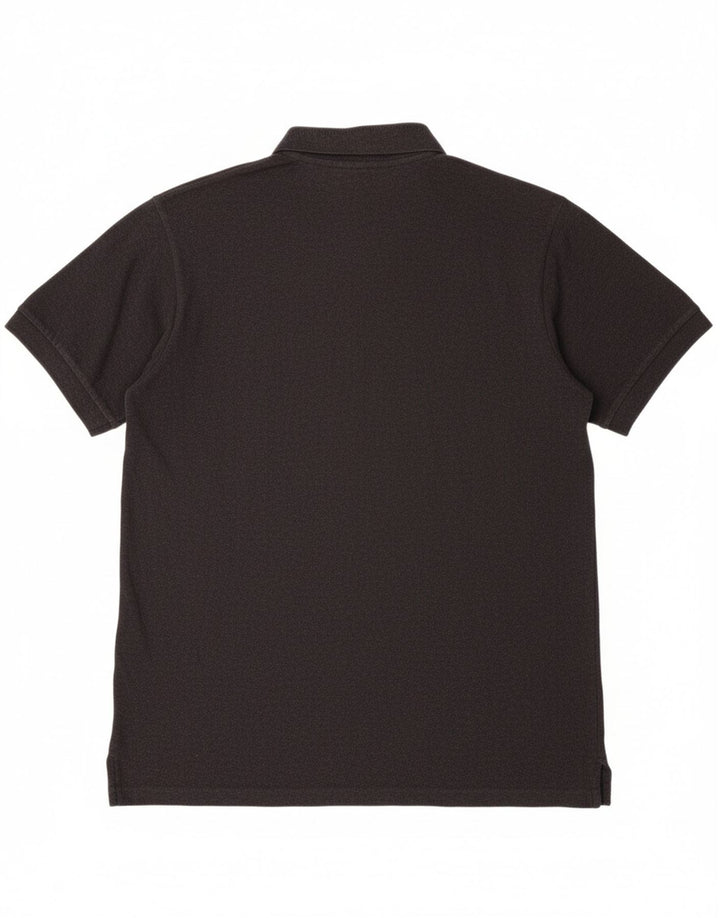 REEBOK Mens Polo Shirt Medium Black Cotton Vintage Reebok and Second-Hand Reebok from Messina Hembry 