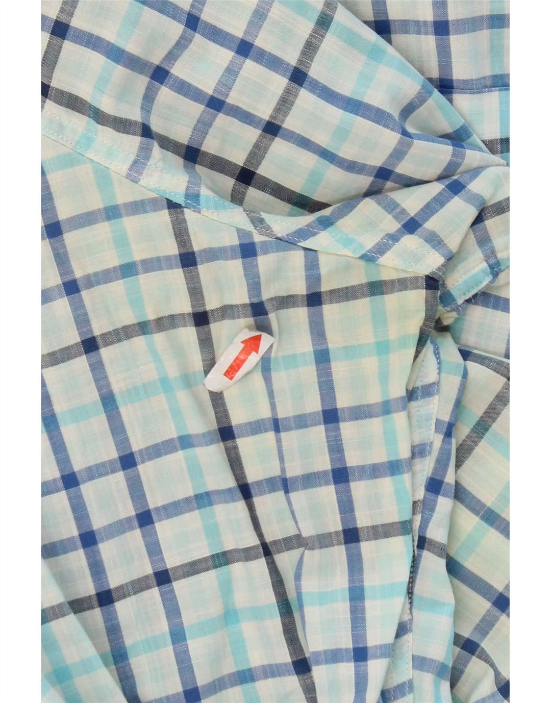 Cămașă pentru bărbați Nautica Classic Fit, bumbac cu carouri albastru mediu