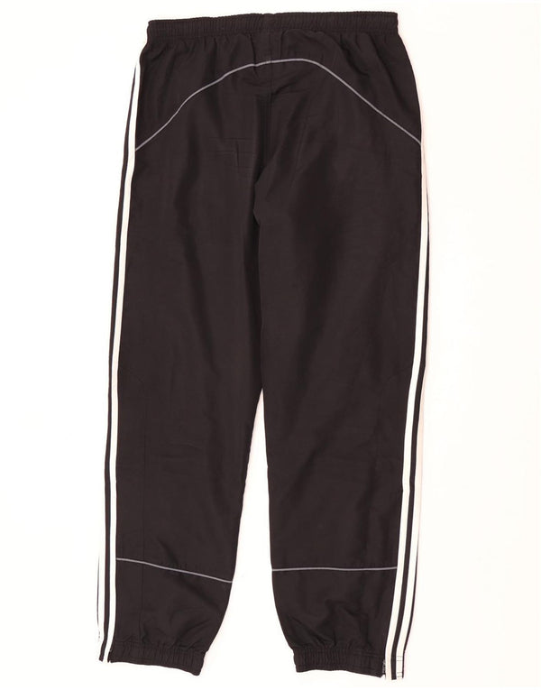Adidas Mens Tracksuit Trousers Joggers UK 40/42 Medium Black Polyester