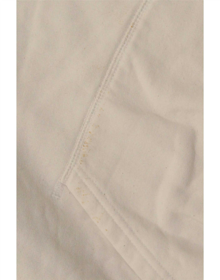 Ellesse Mens Hoodie Jumper Small White Cotton