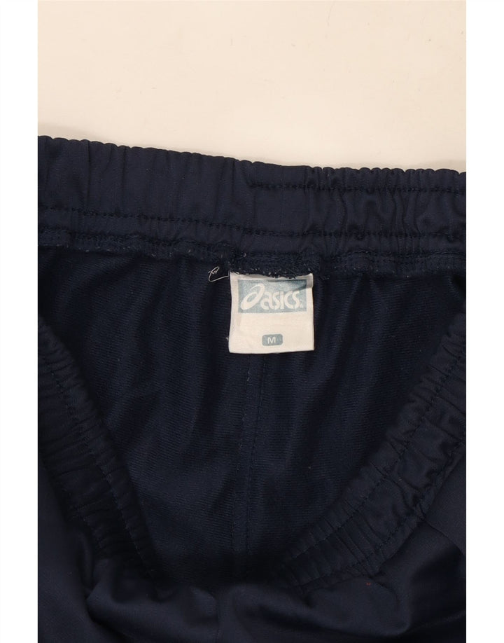 ASICS Pantalón de chándal gráfico para hombre Poliéster azul marino medio