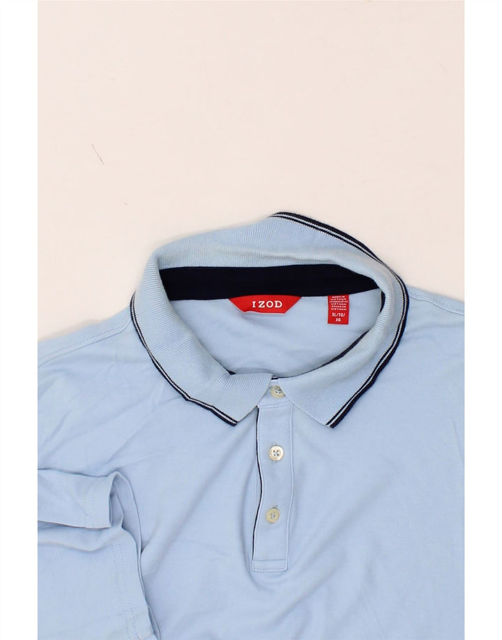 IZOD Mens Polo Shirt XL Blue Cotton Vintage Izod and Second-Hand Izod from Messina Hembry 