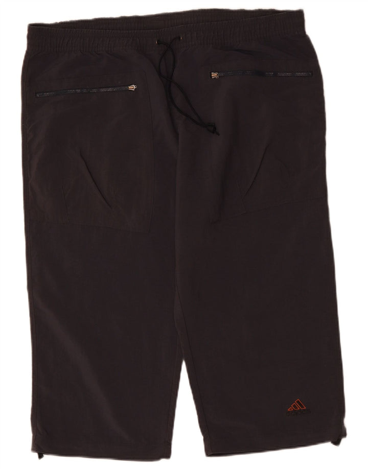 ADIDAS Mens Bermuda Sport Shorts Medium  Grey Polyamide