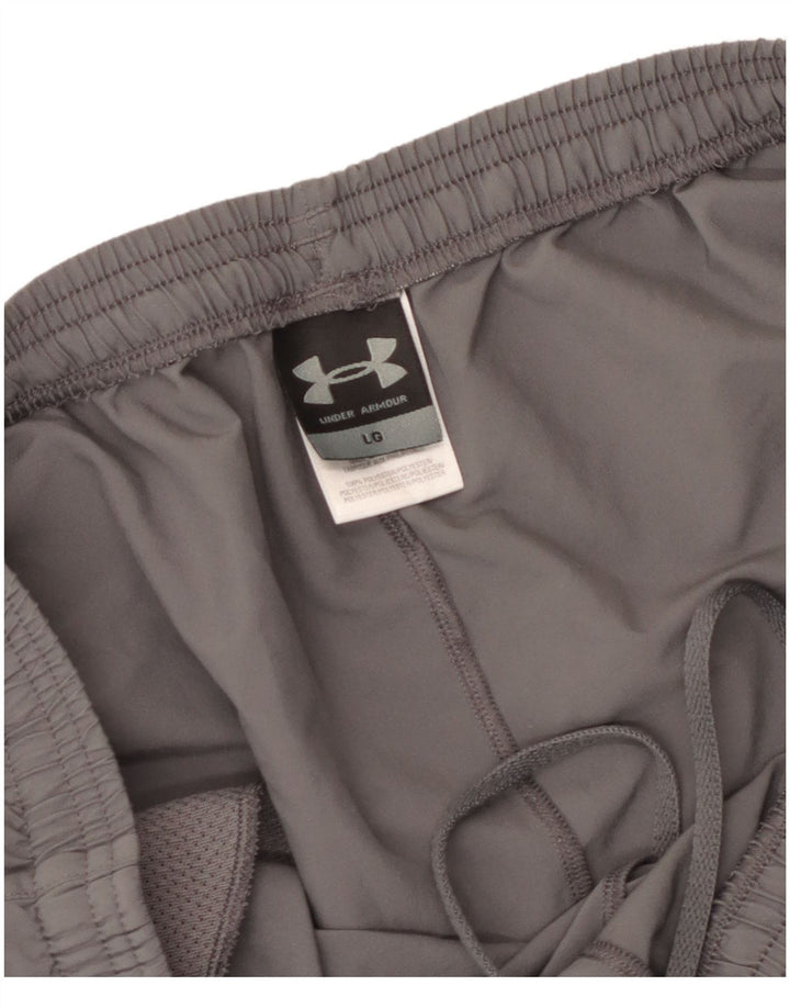 Nike sportsshorts til mænd, store grå polyester