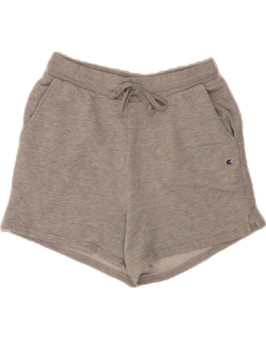 CHAMPION Womens Sport Shorts UK 14 Medium  Grey Cotton Vintage Champion and Second-Hand Champion from Messina Hembry 