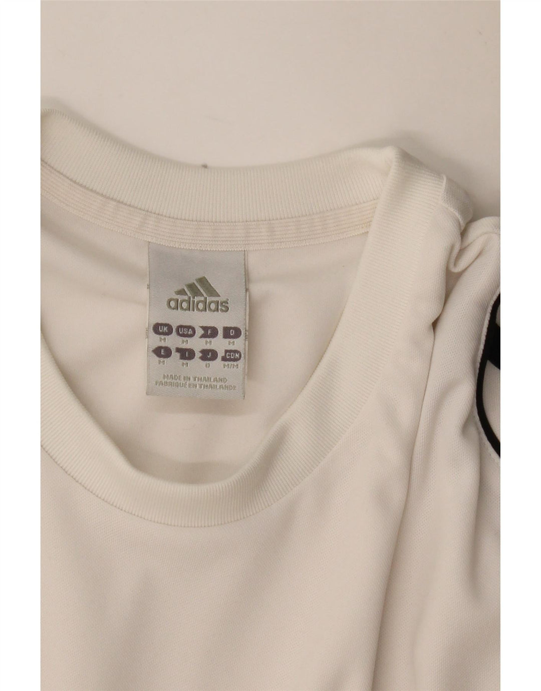 ADIDAS Herren Climalite T-Shirt Top Mittelweiß