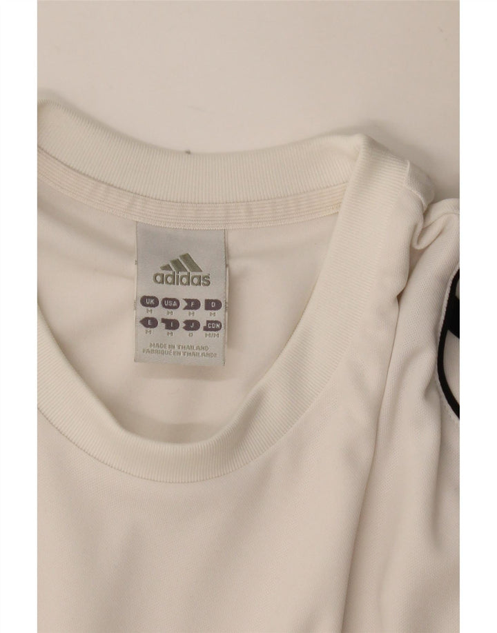 ADIDAS Herren Climalite T-Shirt Top Mittelweiß