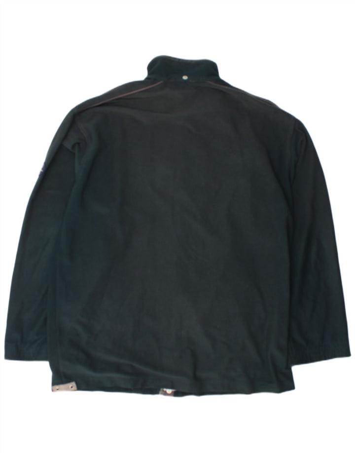 Diadora Mens Tracksuit Top Jacket UK 46 2XL Green Polyester