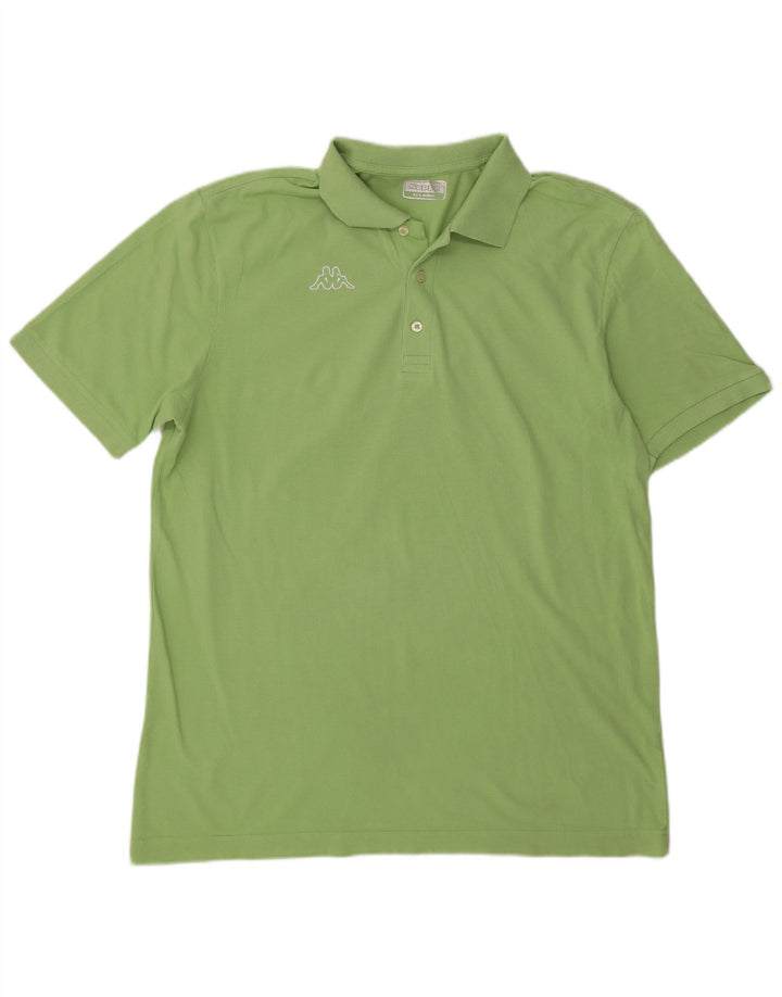 Kappa Mens Polo Shirt 2XL Green