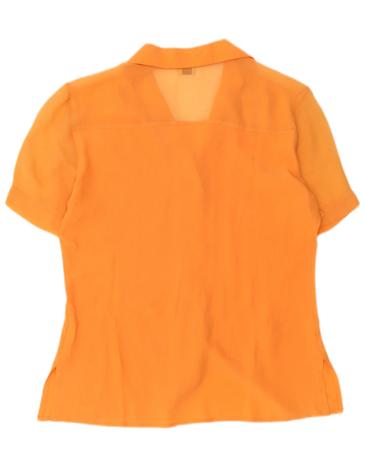 Conbipel Damen Esisto Kurzarm-Hemdbluse IT 44 Mittelorange