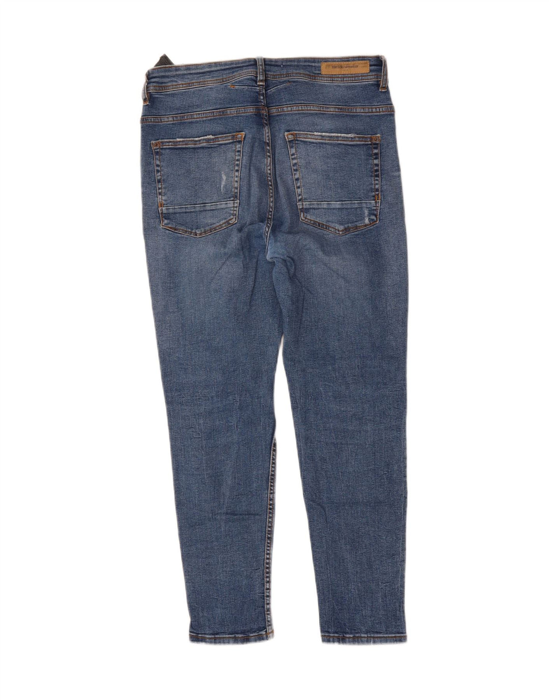 ZARA Mens Distressed Slim Jeans W32 L27 Blue Cotton Vintage Zara and Second-Hand Zara from Messina Hembry 