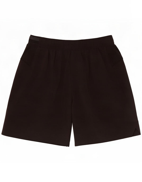 Lululemon Damen Sportshorts UK 12 Medium Black Polyester Sports