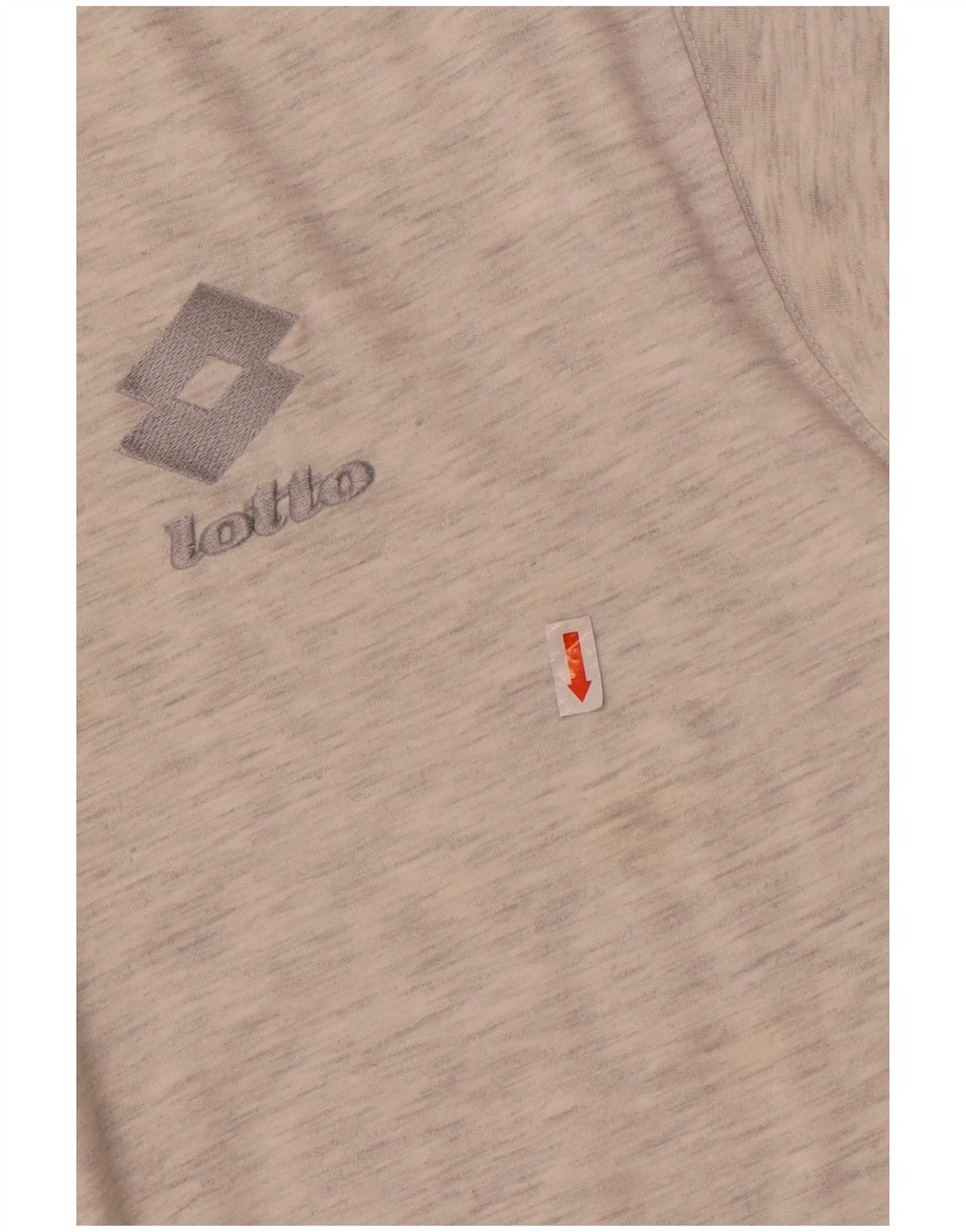 Lotto Herre grafisk T-shirt Top Medium Grå Flecked