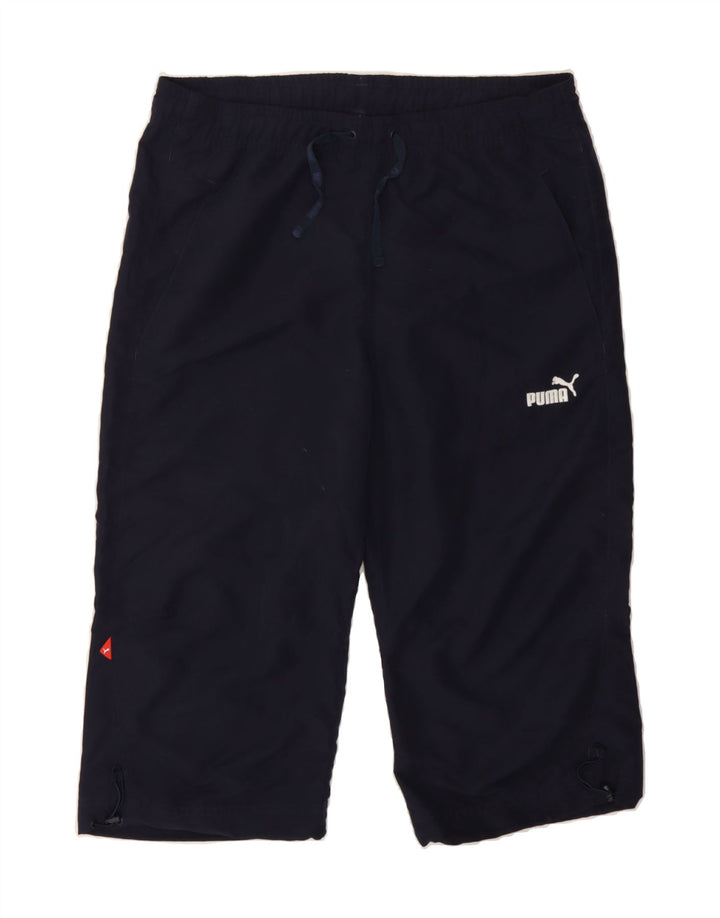 PUMA Mens Bermuda Sport Shorts Small  Navy Blue Vintage Puma and Second-Hand Puma from Messina Hembry 