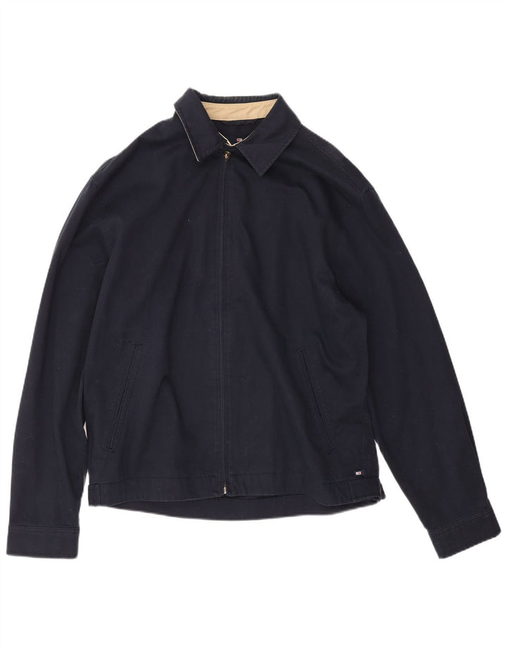 Marks & Spencer Mens Blue Harbour Bomber Jacket UK 36 Small Navy Blue