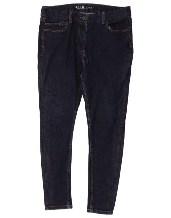 Marks & Spencer Womens Jegging Jeans UK 16 Large W32 L28 Navy Blue