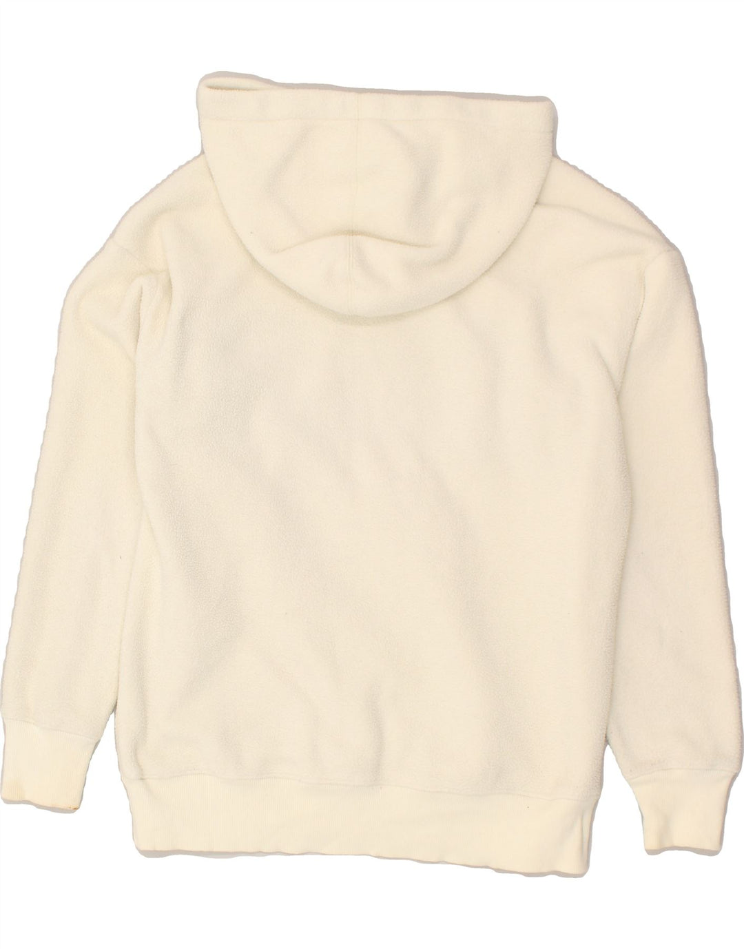 CHAMPION Mens Fleece Graphic Hoodie Jumper Small Off White Polyester | Vintage Champion | Thrift | Second-Hand Champion | Used Clothing | Messina Hembry 