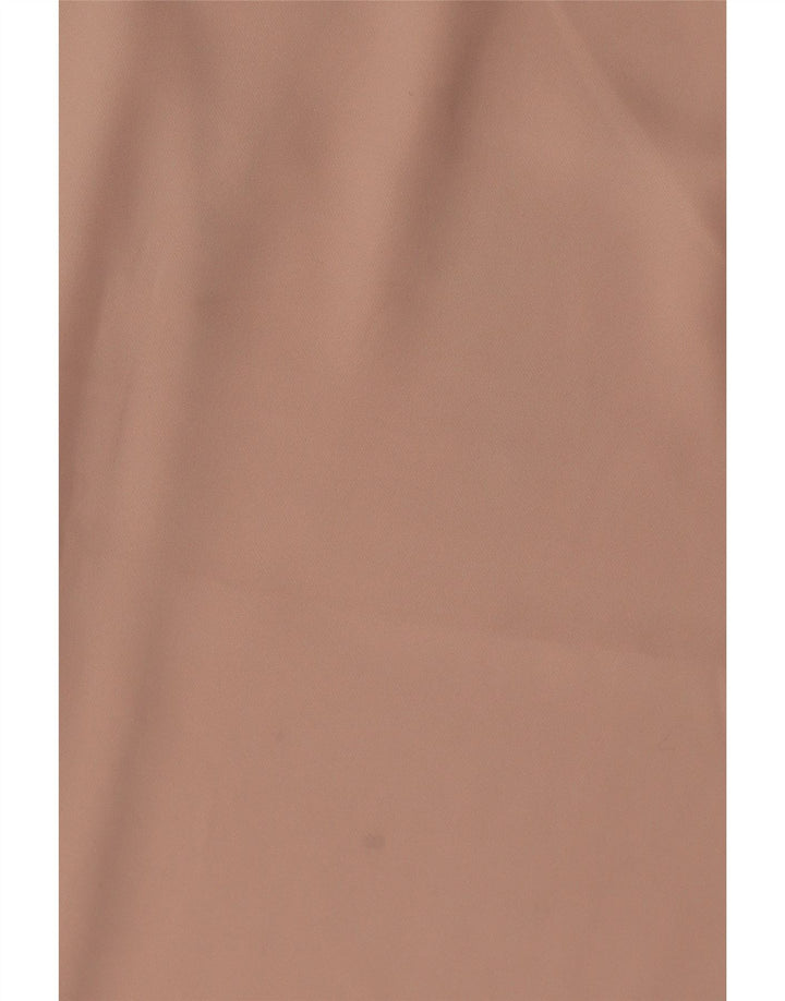 Calvin Klein Dame ærmeløs bluse Top UK 14 Large Pink Polyester