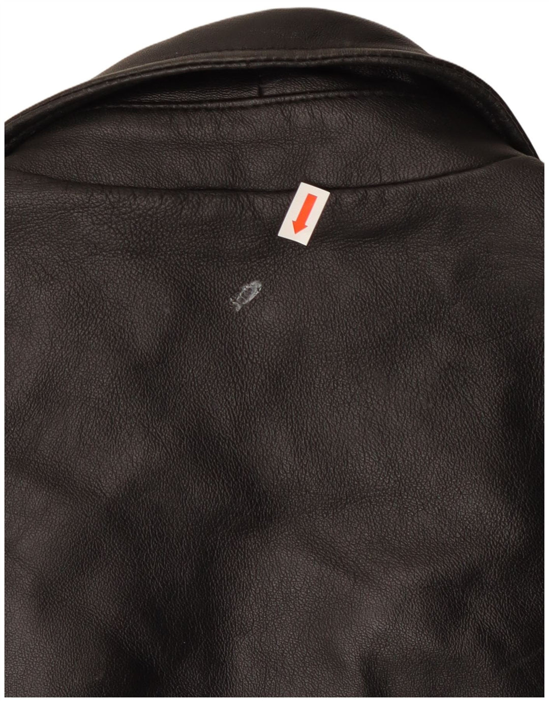 Kartel Mens Leather Jacket UK 40 Large Black